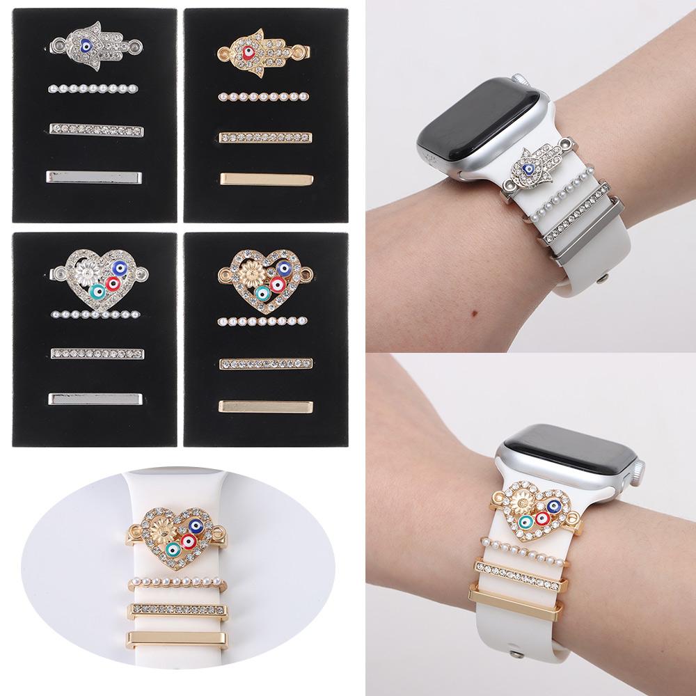 女性のためのユニークな時計バンドの装飾,金属のオーナメント, - Smartwatch Ring Watches のレビューと価格