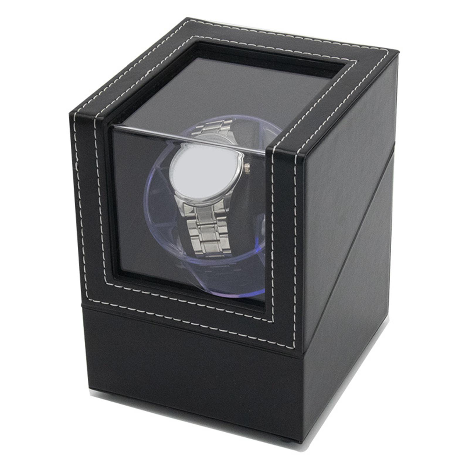 シングルウォッチワインダーボックスウォッチケース、静音モータ - Watch Winder Single のレビューと価格