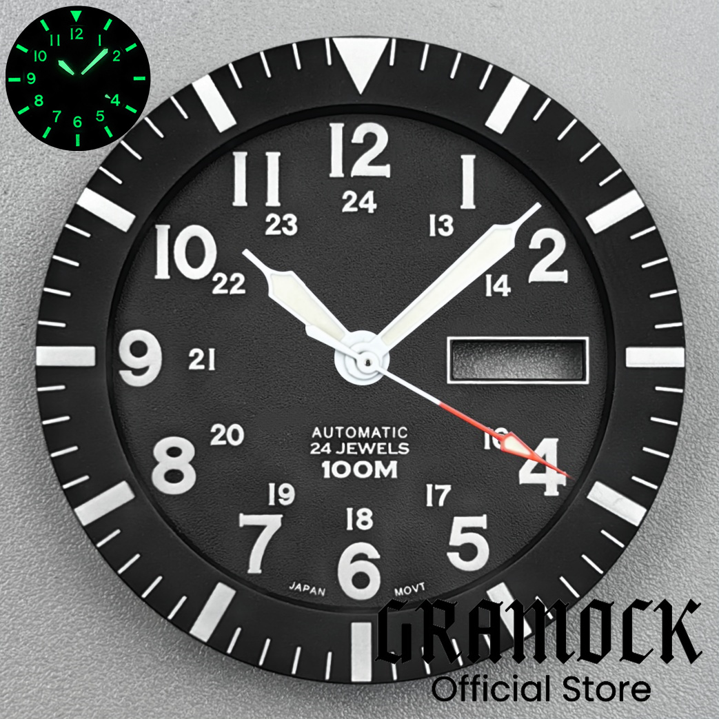 グラモック ヴィンテージ NH36 フェイス 34.3mm  - Luminous Dial Face のレビューと価格