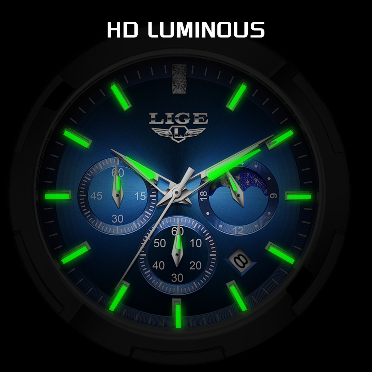 LIGE トップブランドの高級腕時計女性シンプルなレディース - Smartwatch Ladies Watches Branded のレビューと価格