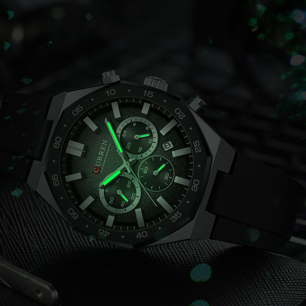 CURREN ファッションカジュアルメンズスポーツウォッチク - Chronograph Sport Watch のレビューと価格