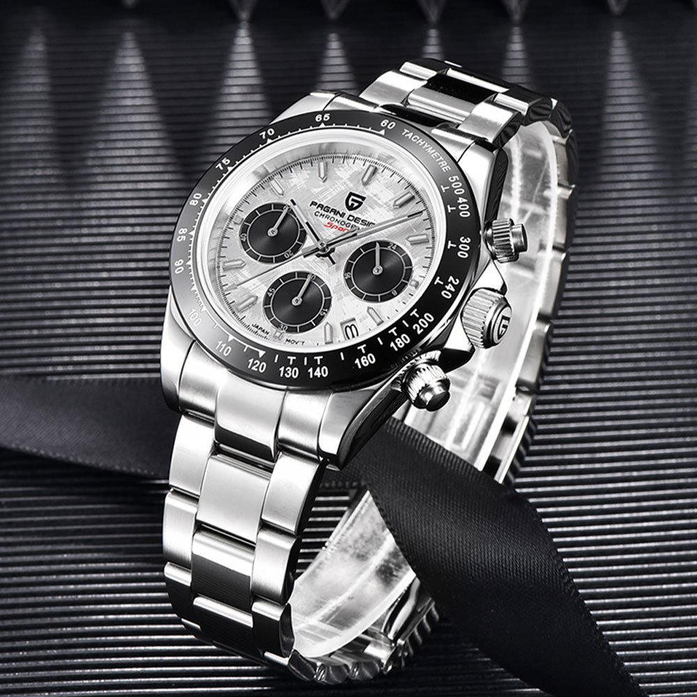 パガーニデザイン 40mm 新型 VK63 クロノグラフ ク - Anti-Magnetic Watch のレビューと価格