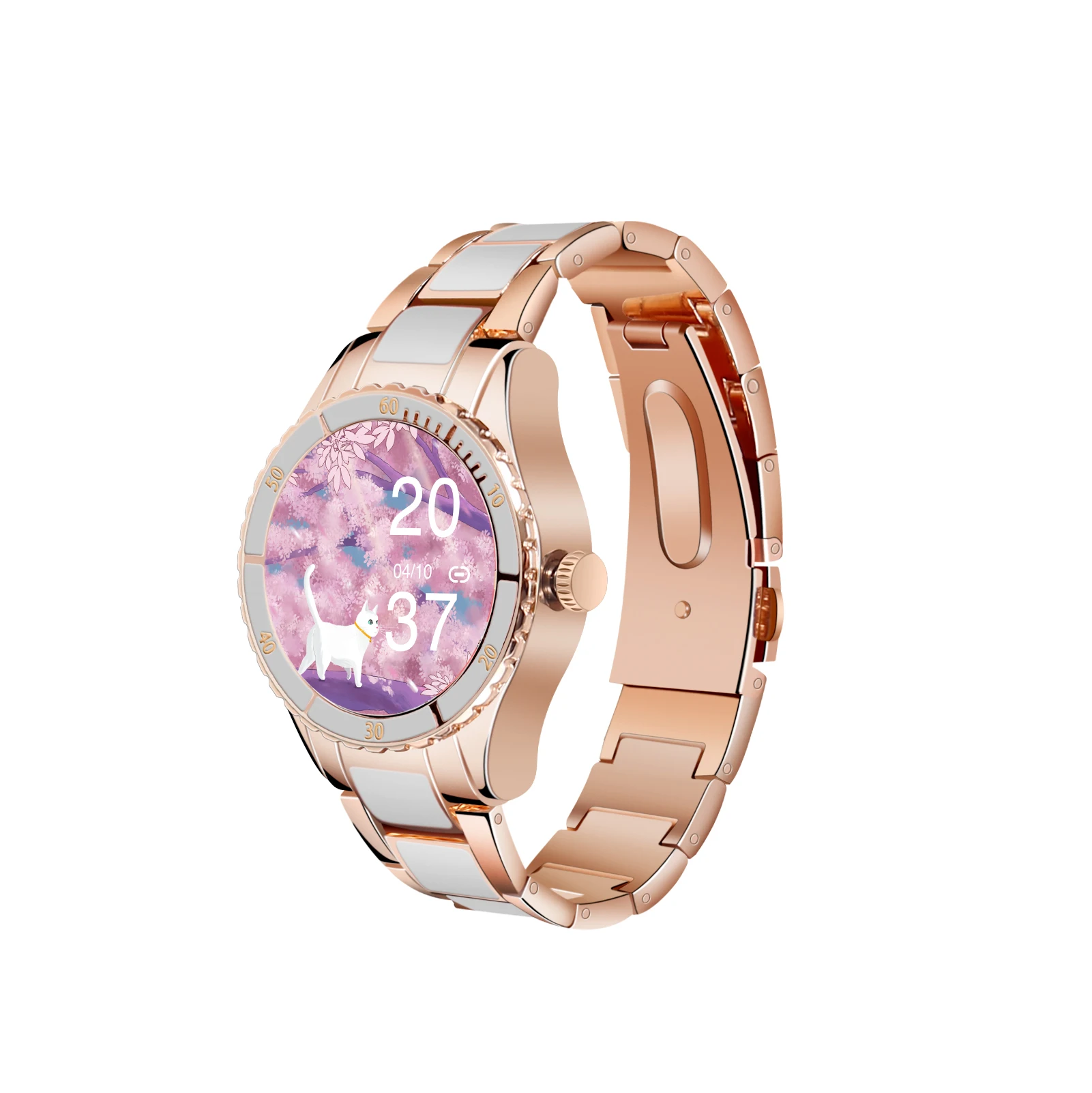 Z73 スマートウォッチ女性のスポーツ音楽プレーヤー DIY - Smartwatch Digital Watches For Girls のレビューと価格