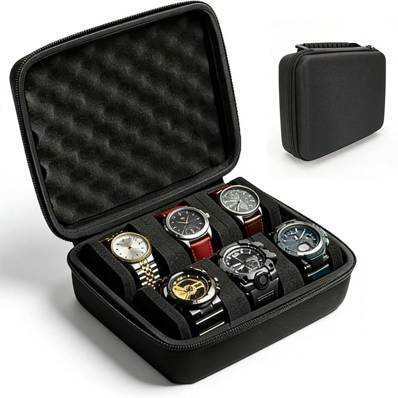 1個入り6スロット腕時計ケース |   ハードシェルトラベル - Tag Watches Smartwatch のレビューと価格