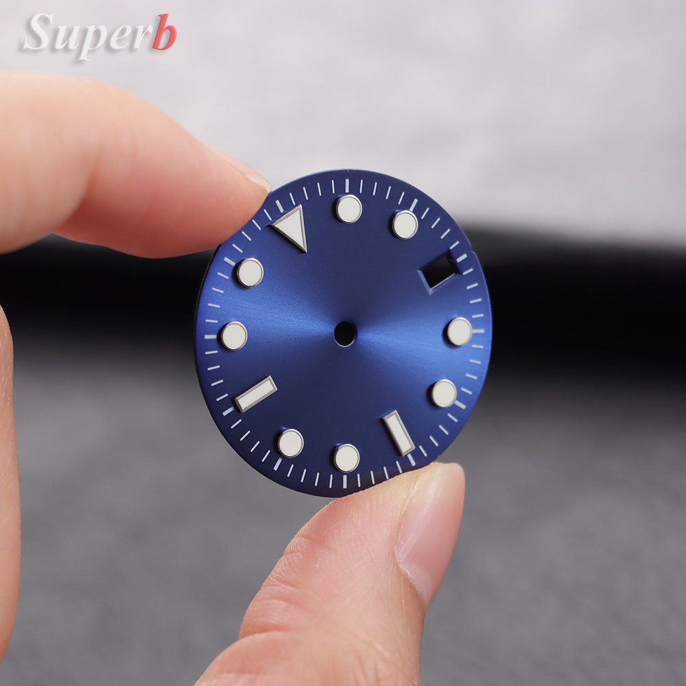 NH35 28.5mm グリーン夜光Sダイアル サブマリーナ - Luminous Dial Face のレビューと価格