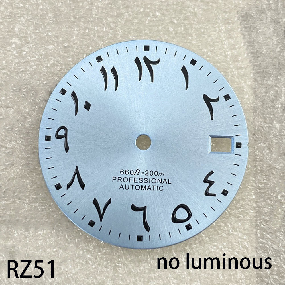 28.5mmの太陽模様アラビア数字Sダイヤル、NH35アイス - Luminous Dial Face のレビューと価格