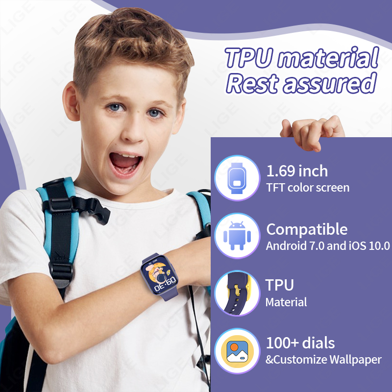Lige 子供スマートウォッチ女性フィットネススマートウォッ - Smartwatch Digital Watches For Girls のレビューと価格