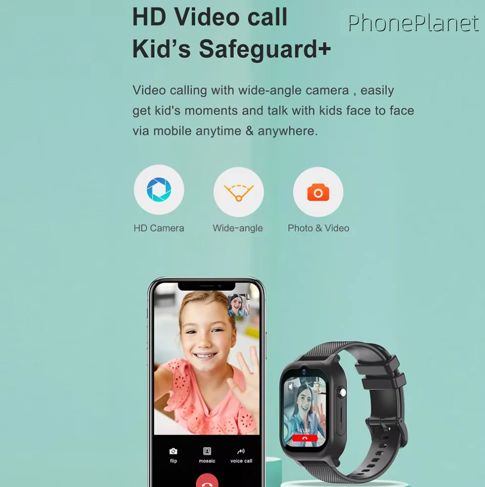 4Gキッズスマートウォッチ GPS SOS ビデオ通話機能付 - Smartwatch Watches For Boys のレビューと価格