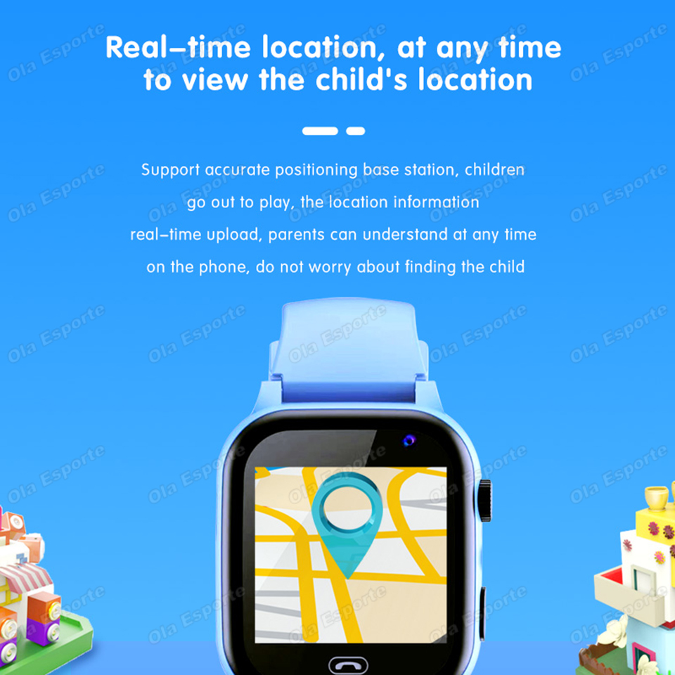 2027 キッズ 5G スマートウォッチ GPS SOS ビ - Smartwatch Watches For Boys のレビューと価格