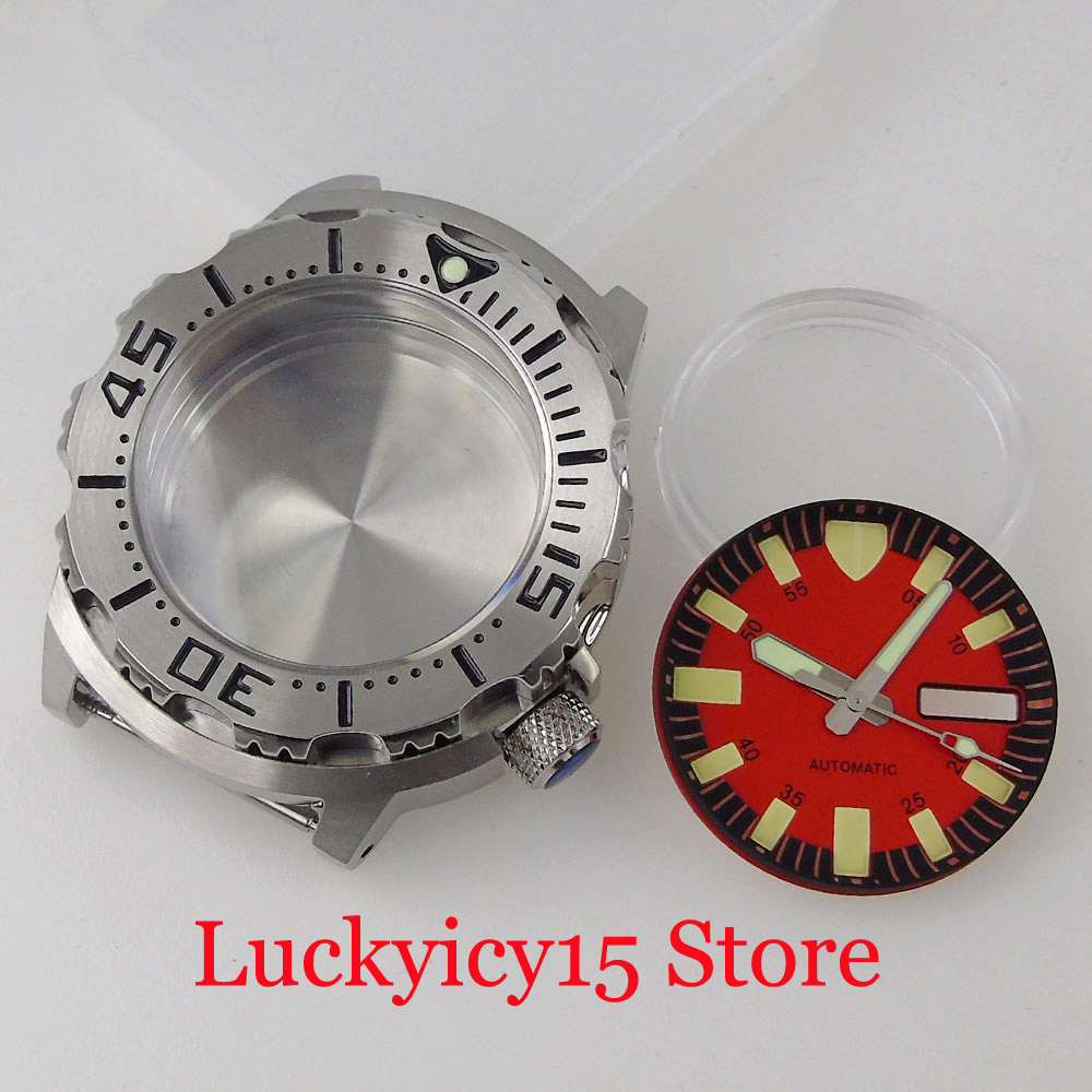 アクセサリー 42MM腕時計 メンズケース 29MM オレン - Luminous Dial Face のレビューと価格