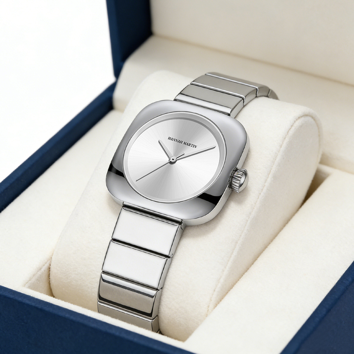 ハンナ・マーティン レディース腕時計 クォーツ 30mm ス - Anti-Magnetic Watch のレビューと価格