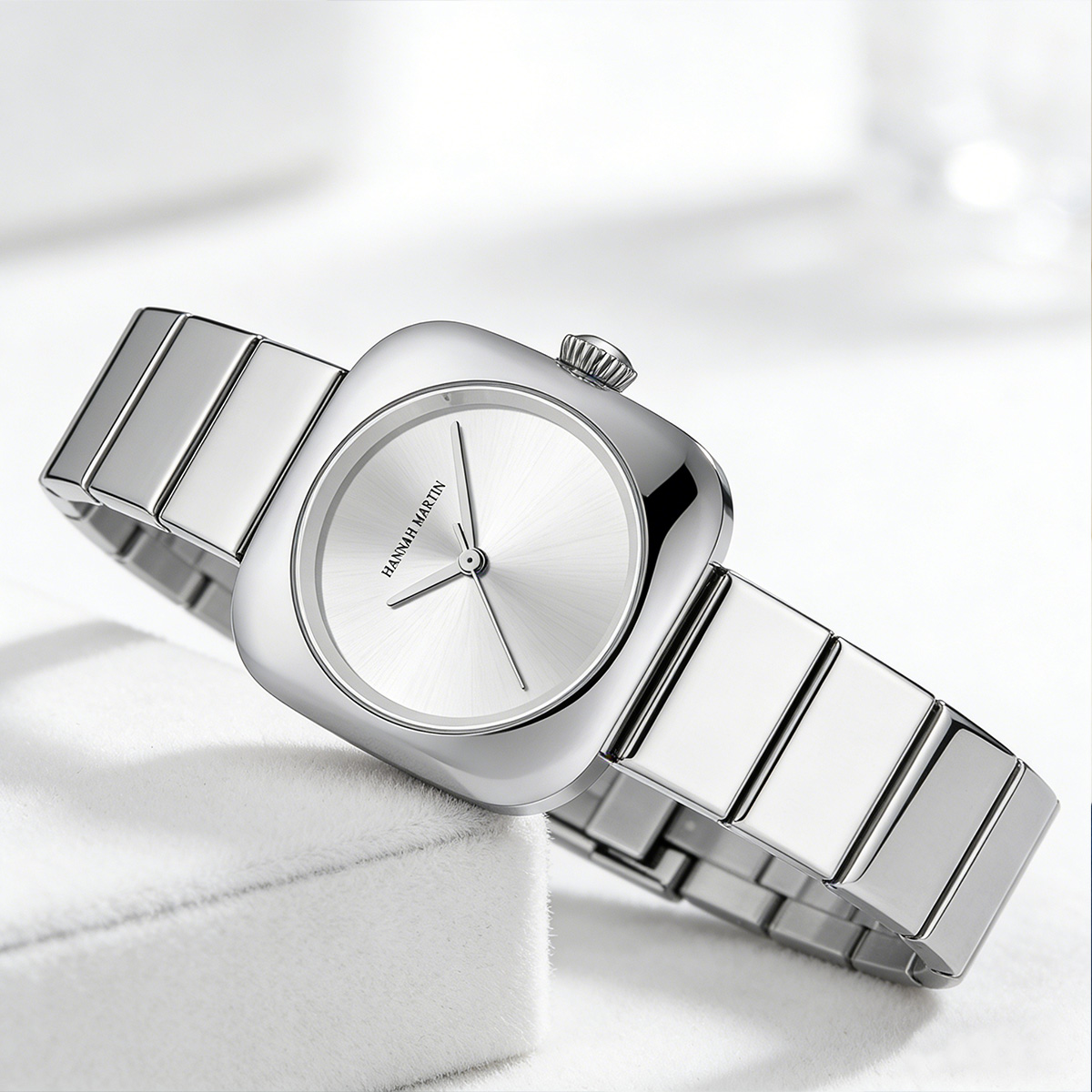 ハンナ・マーティン レディース腕時計 クォーツ 30mm ス - Anti-Magnetic Watch のレビューと価格