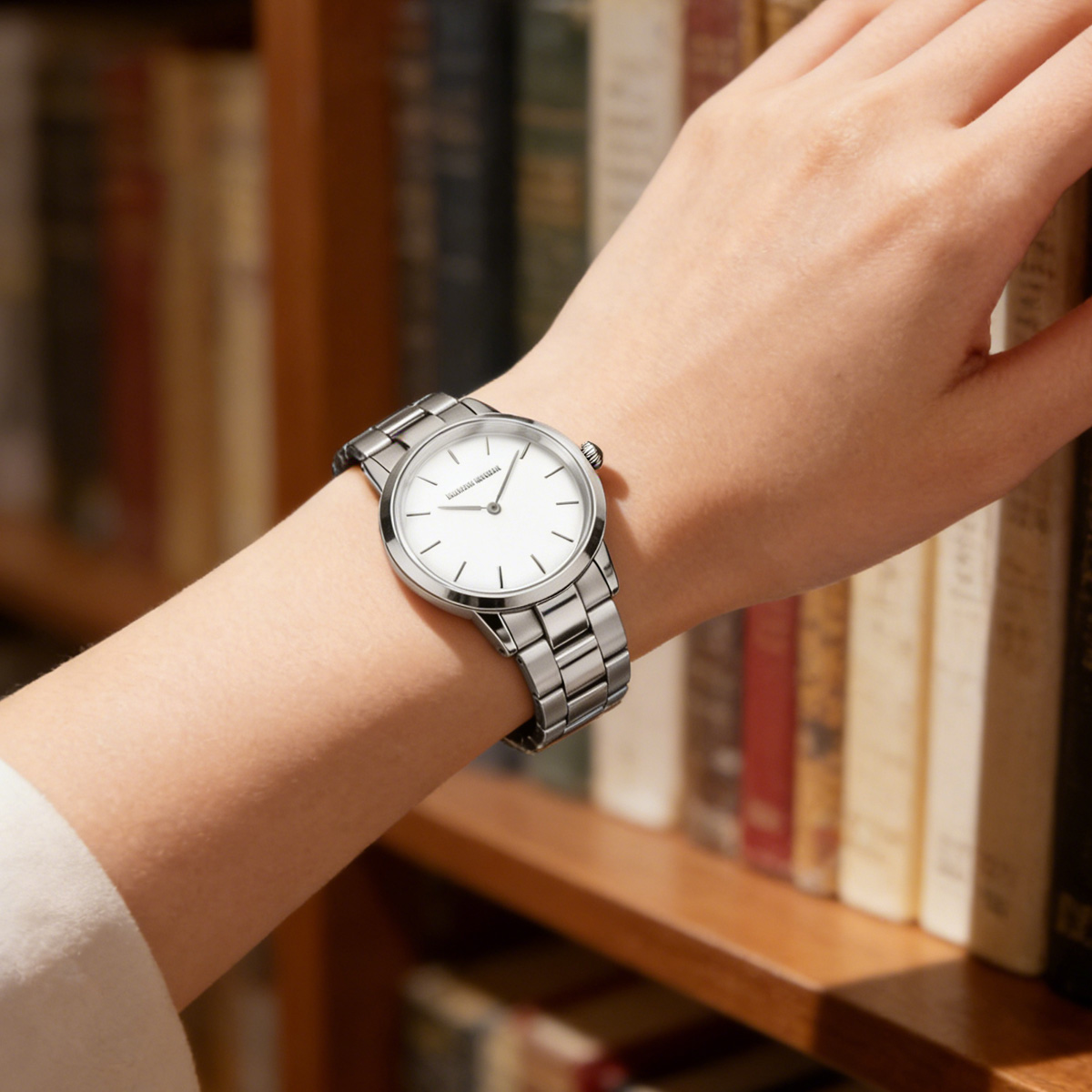 レディース腕時計ローズゴールドステンレス鋼日本ムーブメントク - Anti-Magnetic Watch のレビューと価格