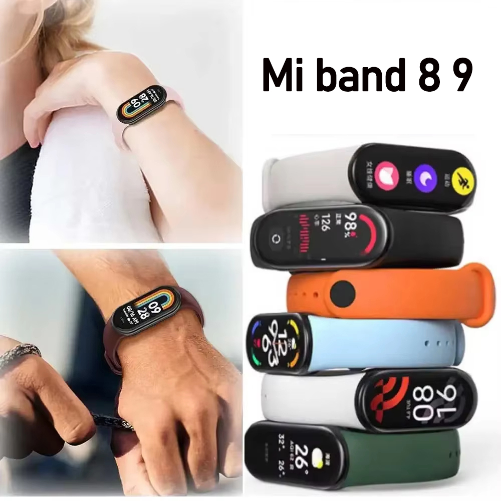 シリコン時計ストラップ + ケース xiaomi mi バン - Smartwatch Watches For Boys のレビューと価格