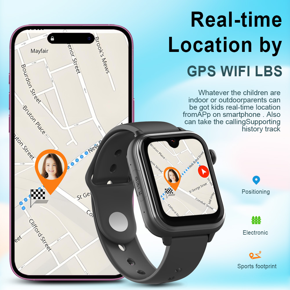 Wonlex KT37 GPSスマートウォッチ キッズ AI - Smartwatch Digital Watches For Kids のレビューと価格