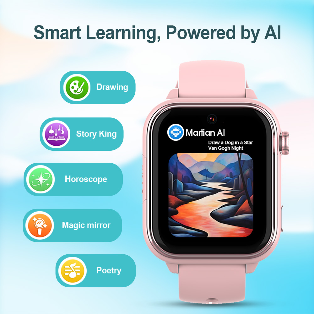 Wonlex KT37 GPSスマートウォッチ キッズ AI - Smartwatch Digital Watches For Kids のレビューと価格