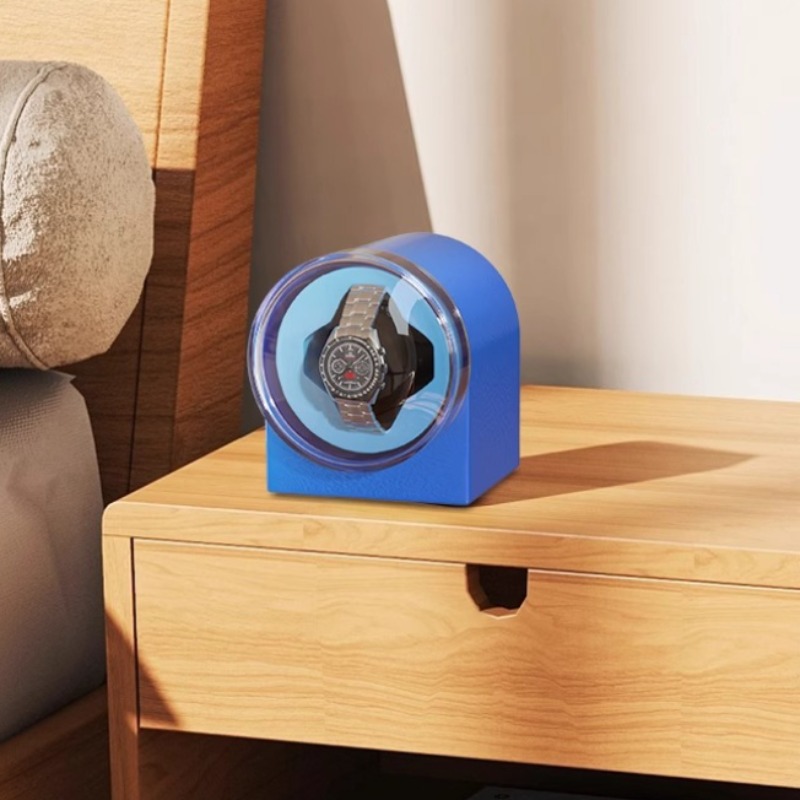 家庭用シングルウォッチワインダー機械式時計巻き上げ機ノイズ低 - Watch Winder Single のレビューと価格