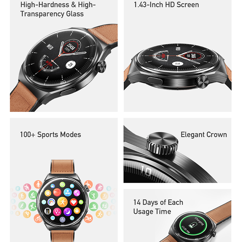 Awei スマートウォッチ Bluetooth 通話男性スポ - Smartwatch Online Watches For Men のレビューと価格