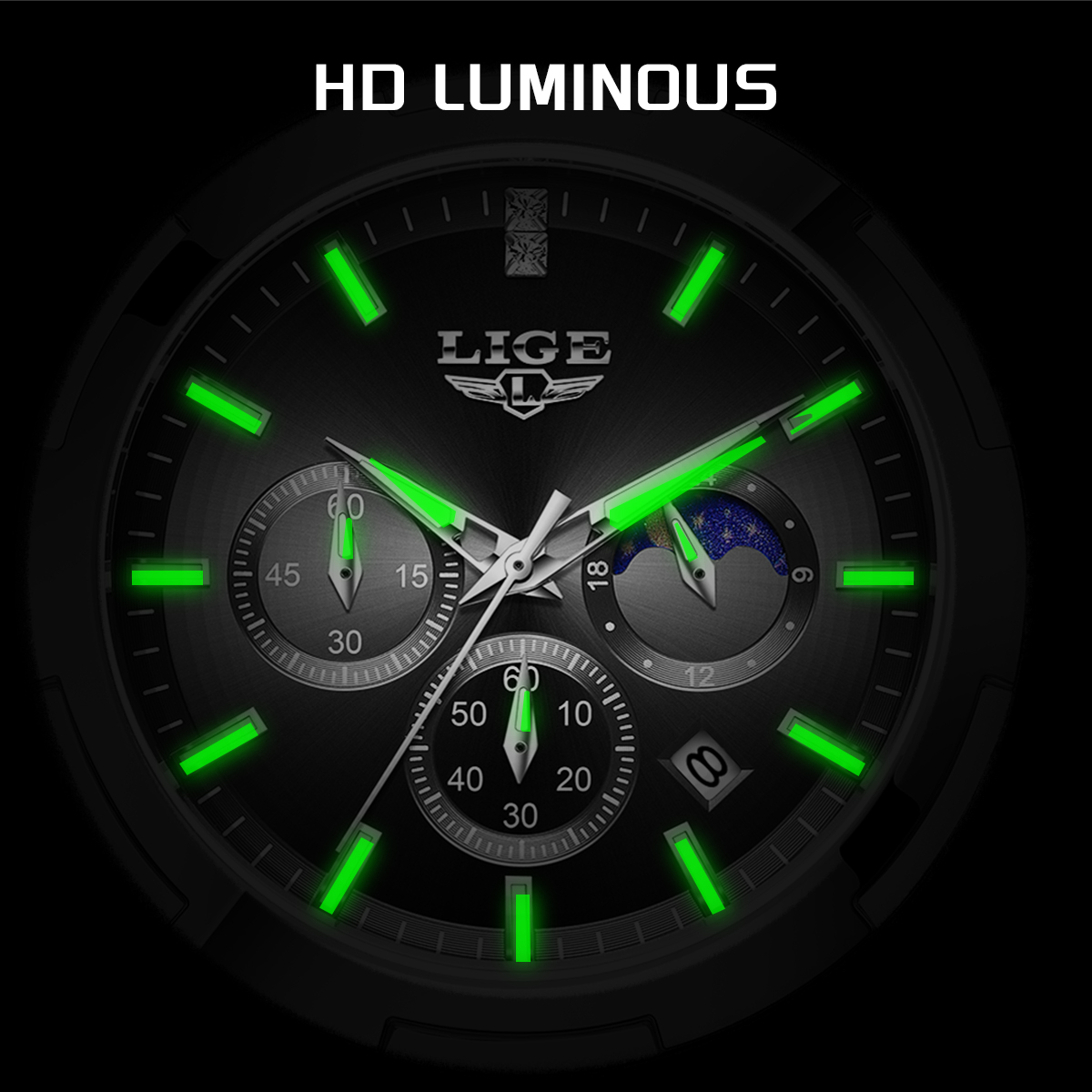 LIGE トップブランドの高級腕時計女性シンプルなレディース - Smartwatch Ladies Watches Branded のレビューと価格